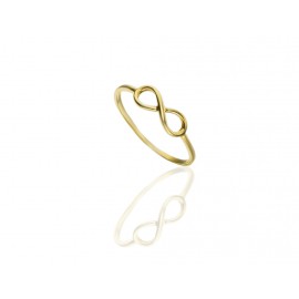 Pulsera de oro  con símbolo infinito